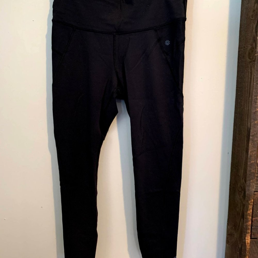 Athleta Laser Cut Salutation Leggings